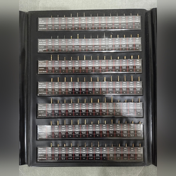 Alpen Rotary instruments burs and diamonds in the organized booklet - Picture 6 of 8